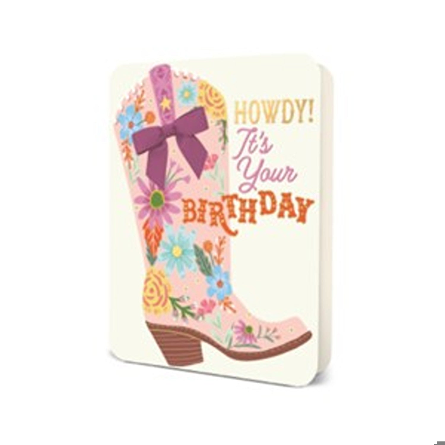 Boot-day Birthday Card