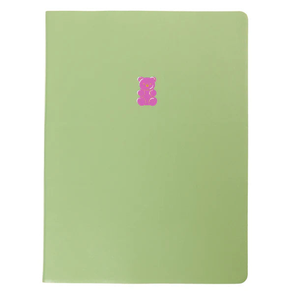 Gummy Bear 6x8 Leather Journal