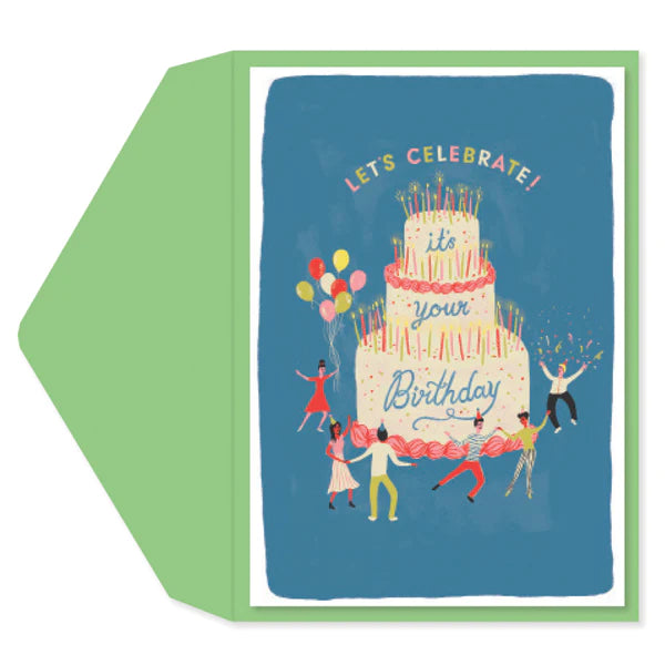 Let's Celebrate Birthday Card