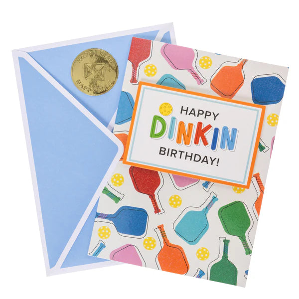 Pickleball 'Dinkin' Bday Card