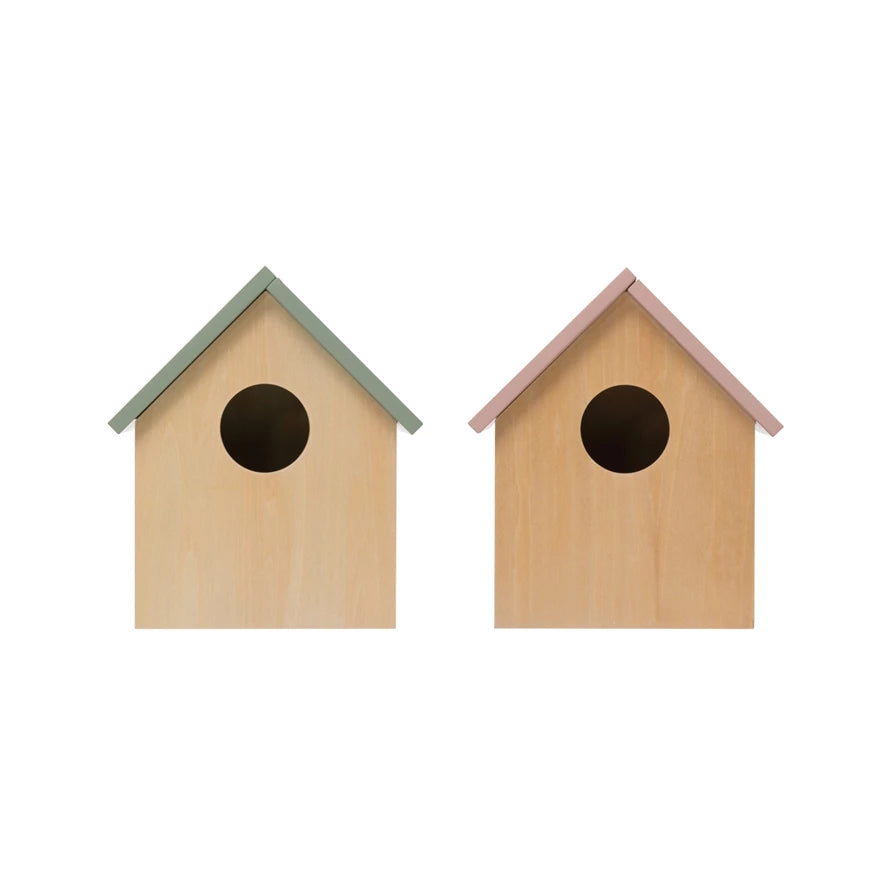 Wood Storage Birdhouse