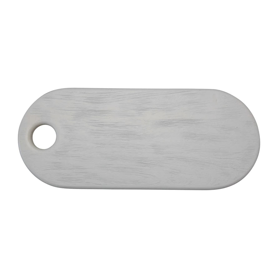 White Acacia Cutting Board