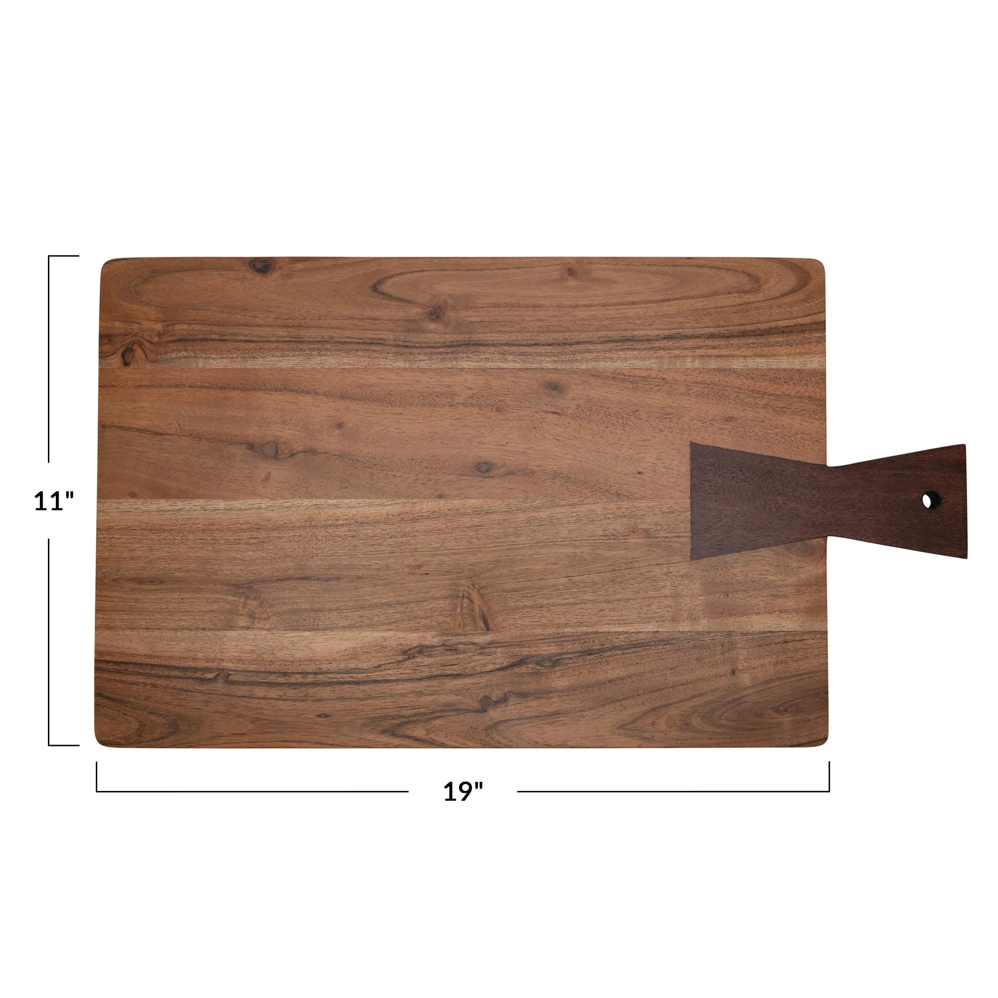 Wood Cutting Board w/ Handle