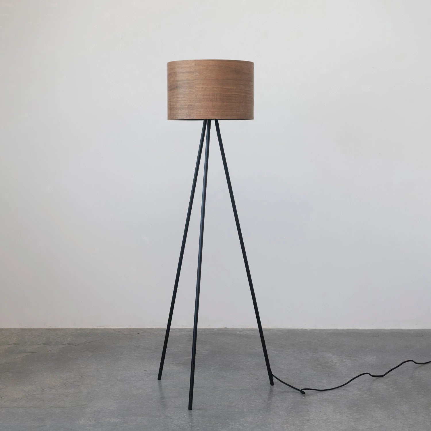 Black Tripod Floor Lamp