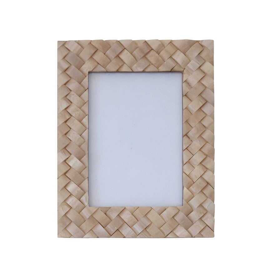 5x7 Resin Photo Frame - Ivory