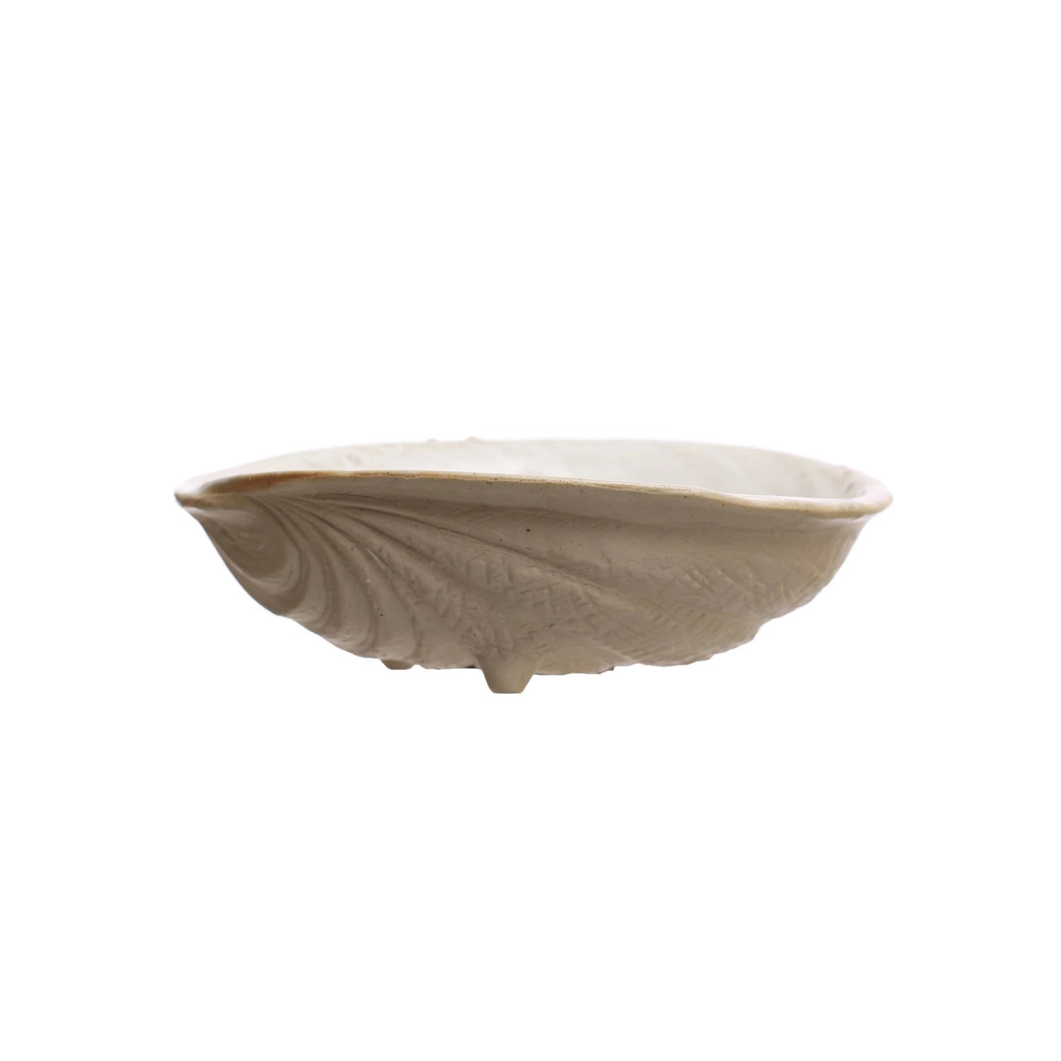 Wht Shoreline Shell Bowl