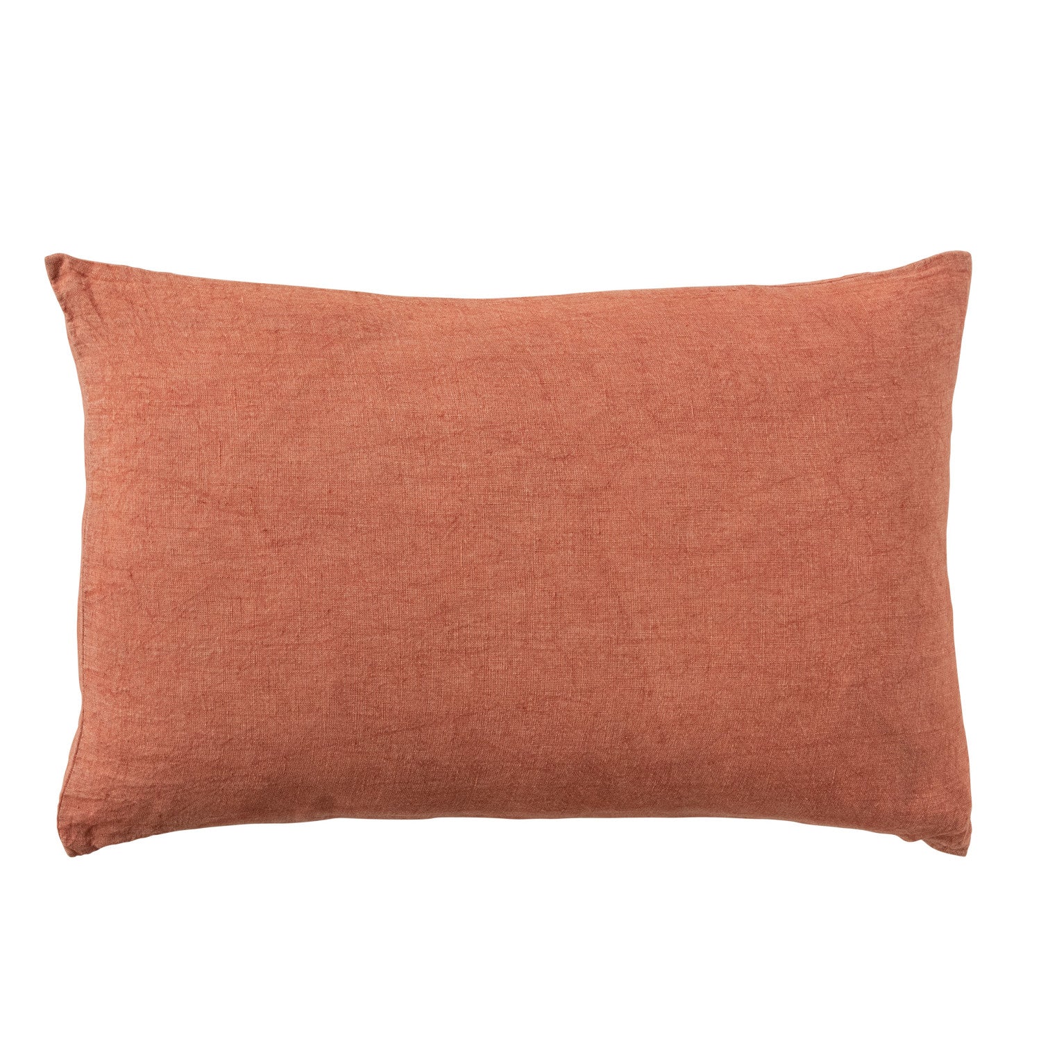 Linen Pillow, Orange/24x16