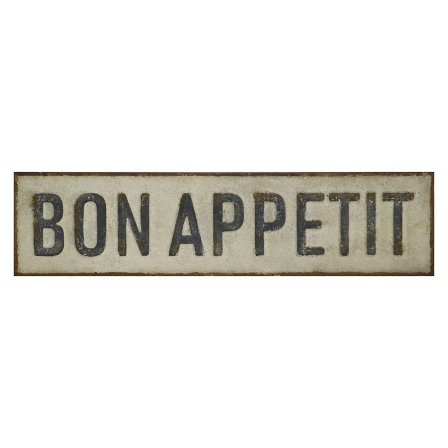 Bon Appetit Metal Wall Decor