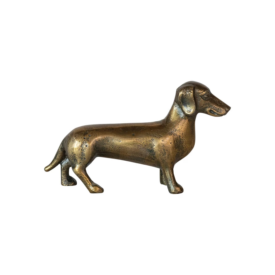 Dachshund Cast, Brass