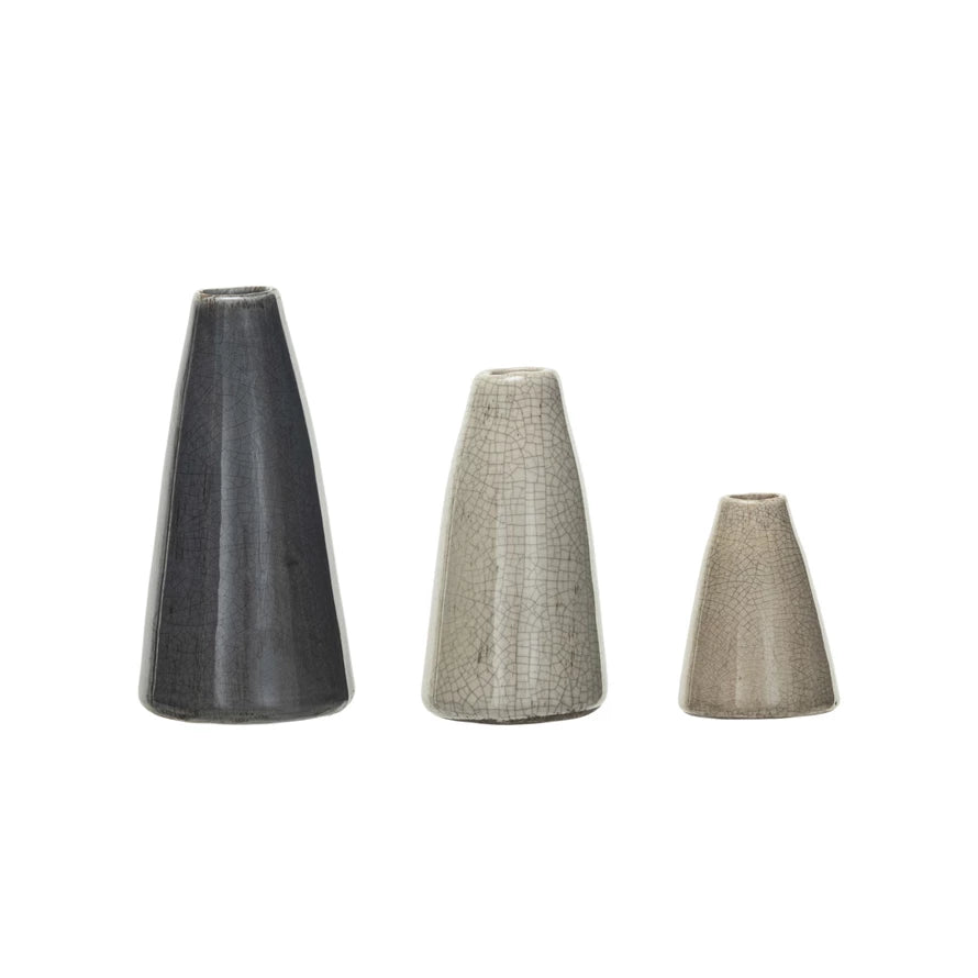 Terra-cotta Crackle Vase