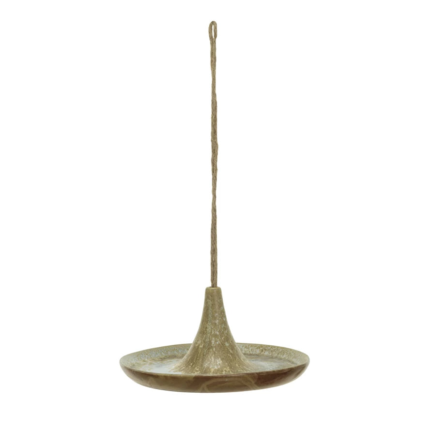 Bird Feeder w/ Jute Hanger