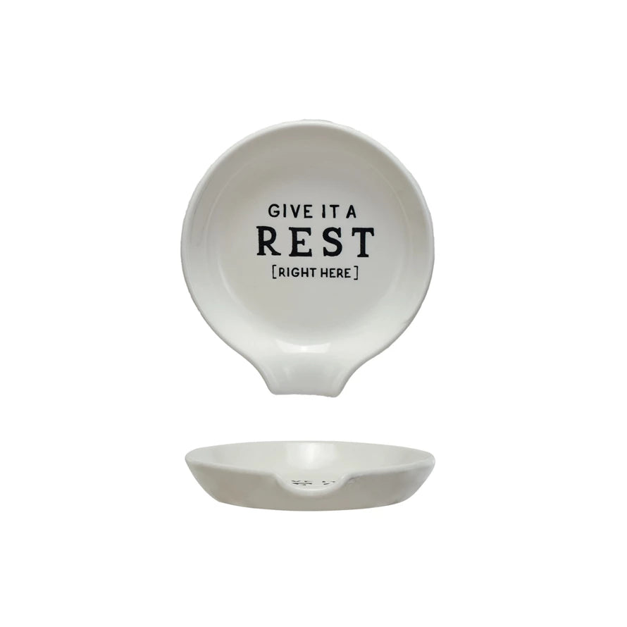 'Give it a Rest' Spoon Rest