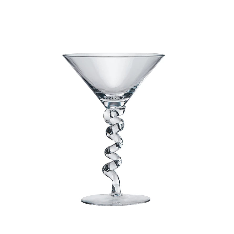 Martini Glass w/ Twisted Stem