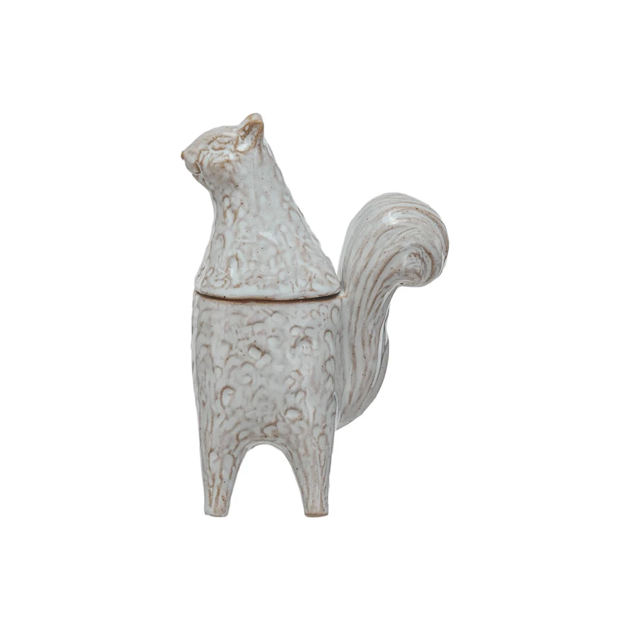 Squirrel Shaped Jar