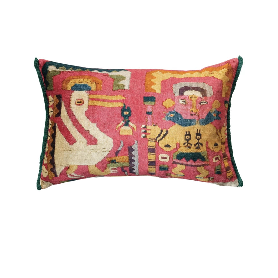 Vintage Carpet Pattern Pillow