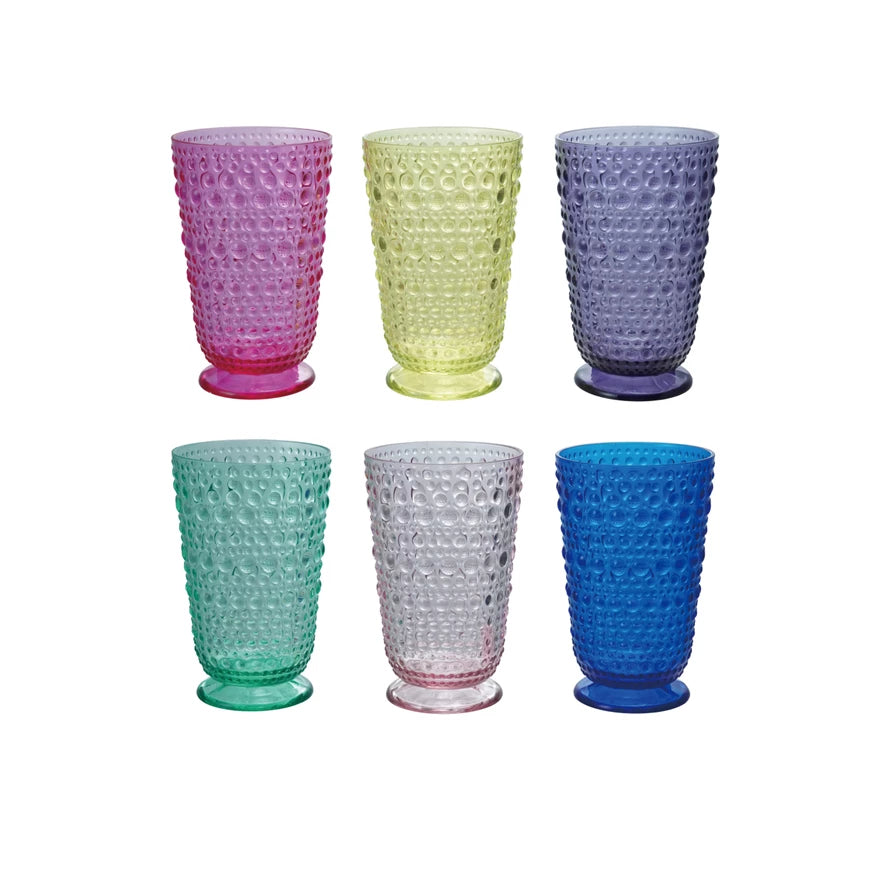 20 oz. Drink Glass, Raised Dot