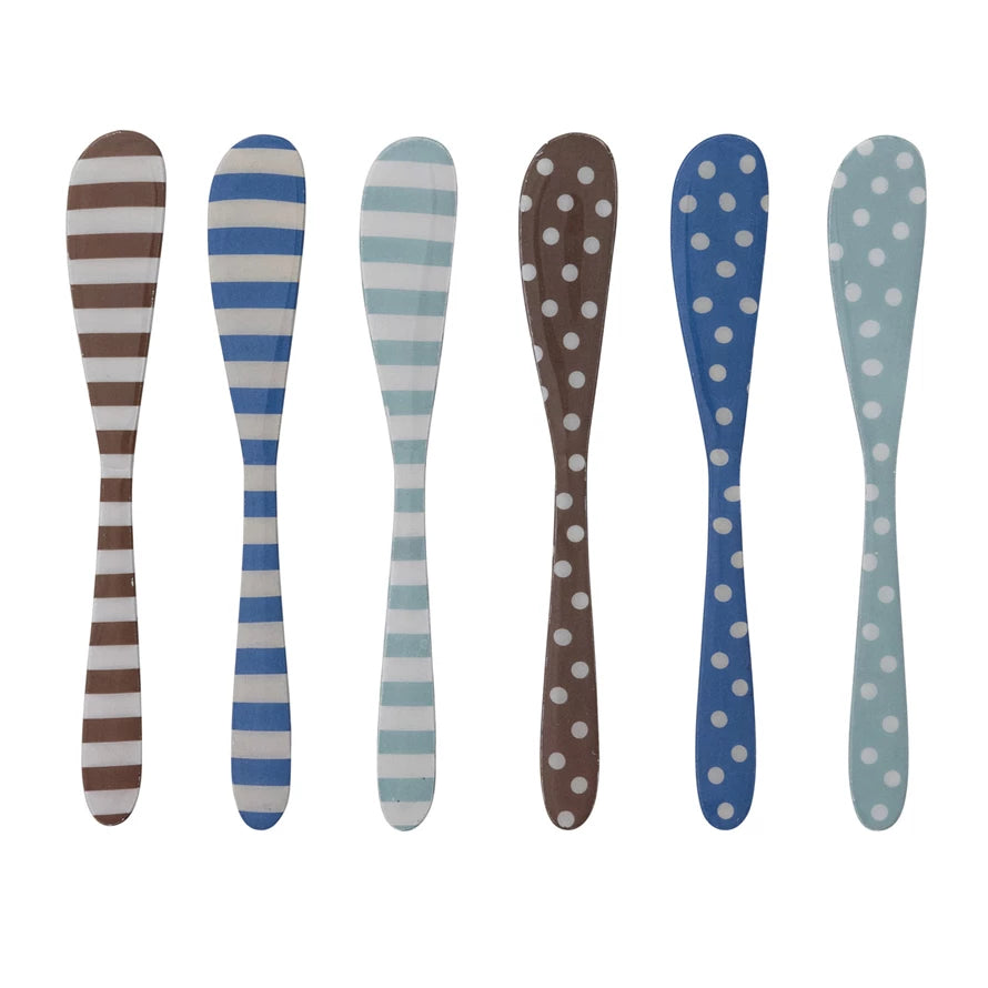 Stripe/Dot Canape Knife