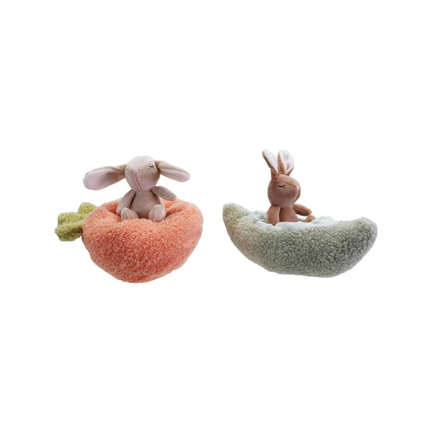 Bunny w/ Carrot/Pod Bed