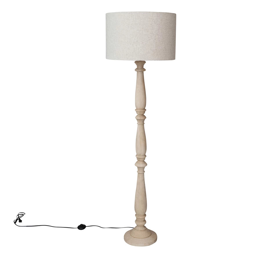 Dapper Home Floor Lamp, Sand