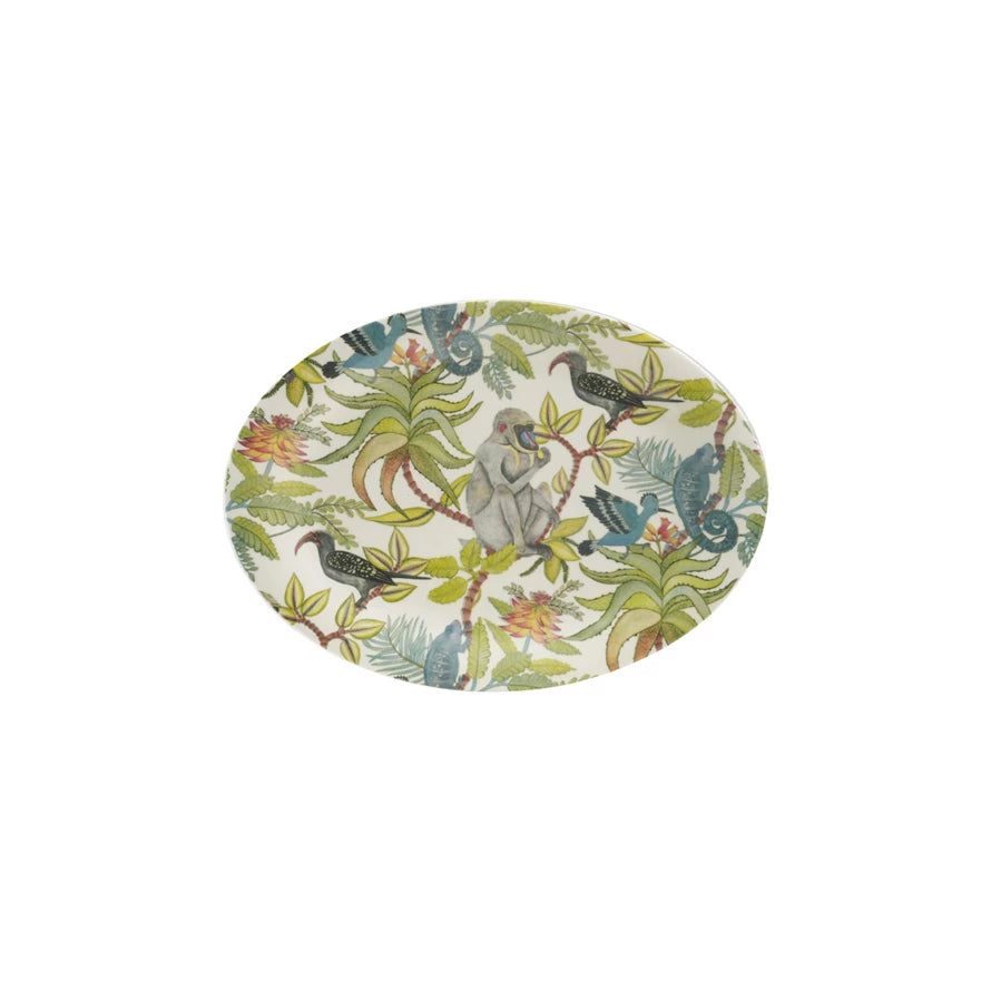 Oval Rainforest Platter