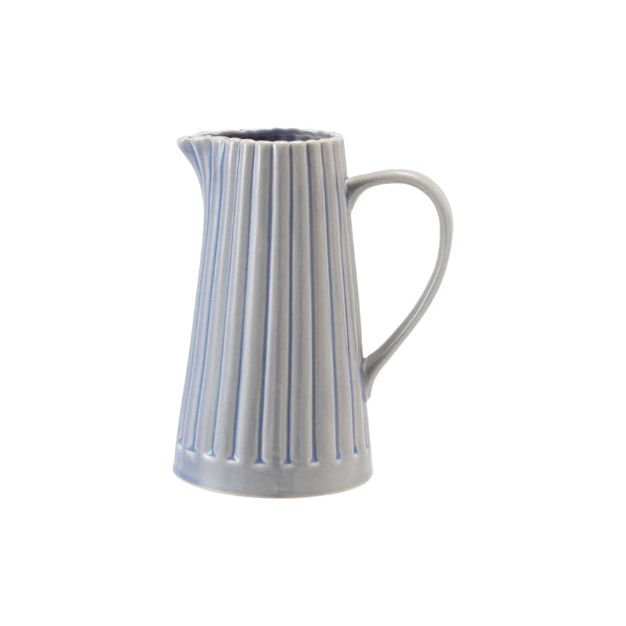 40oz Ribbed Pitcher, LightBlue