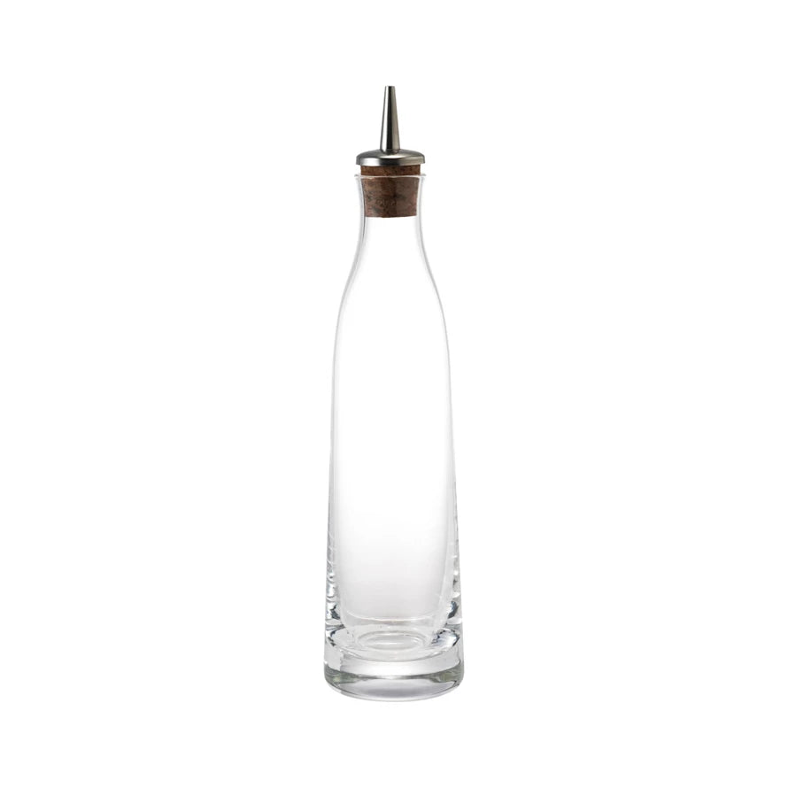 8oz Glass Cruet, Cork Spout