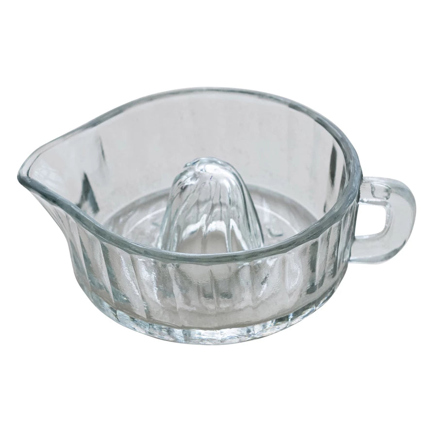 10oz Pressed Glass Juicer