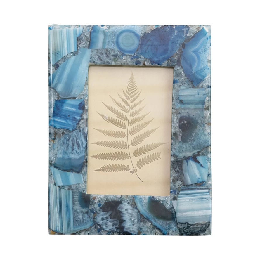 Blue Agate 4x6 Frame