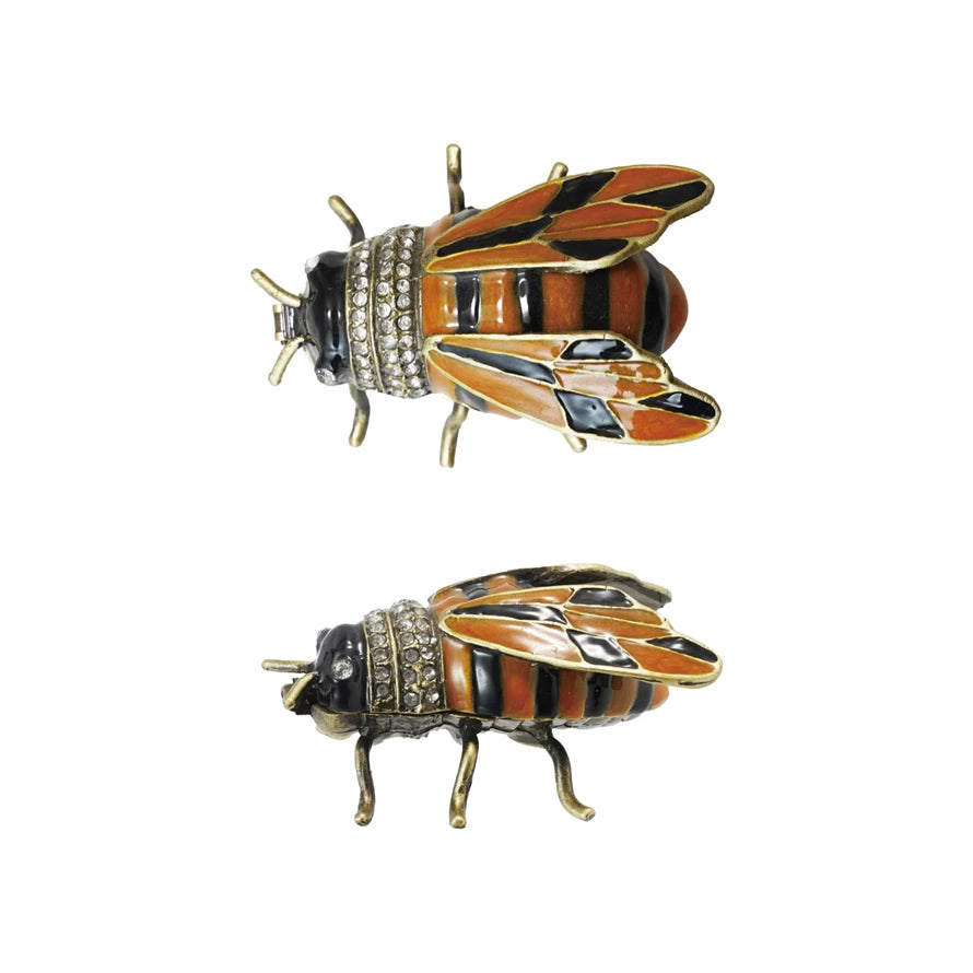 Bee Shaped Trinket Box