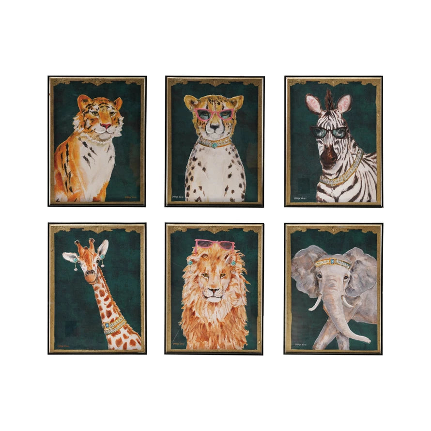 Acyrlic 12x16 Frames, Animals