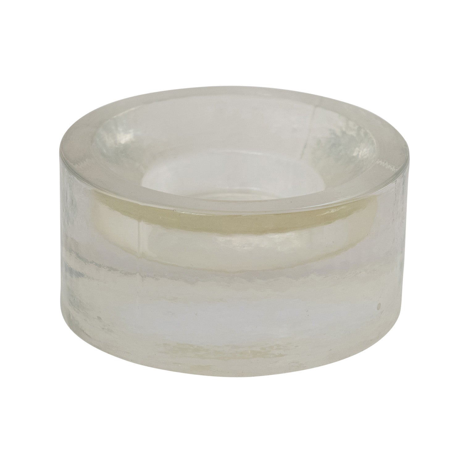 Pressed Glass Tealight Holder