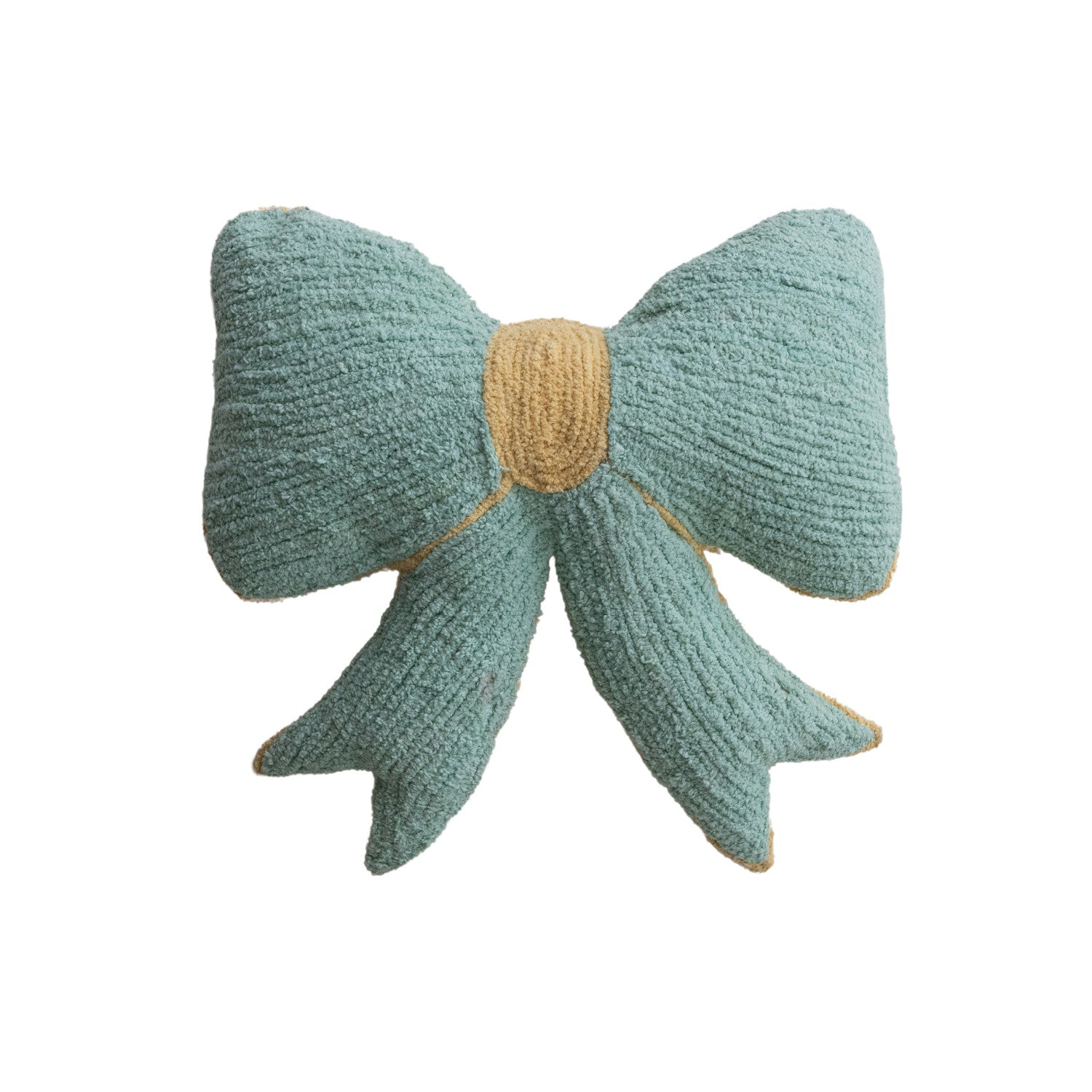 Blue Bow Shaped Pillow
