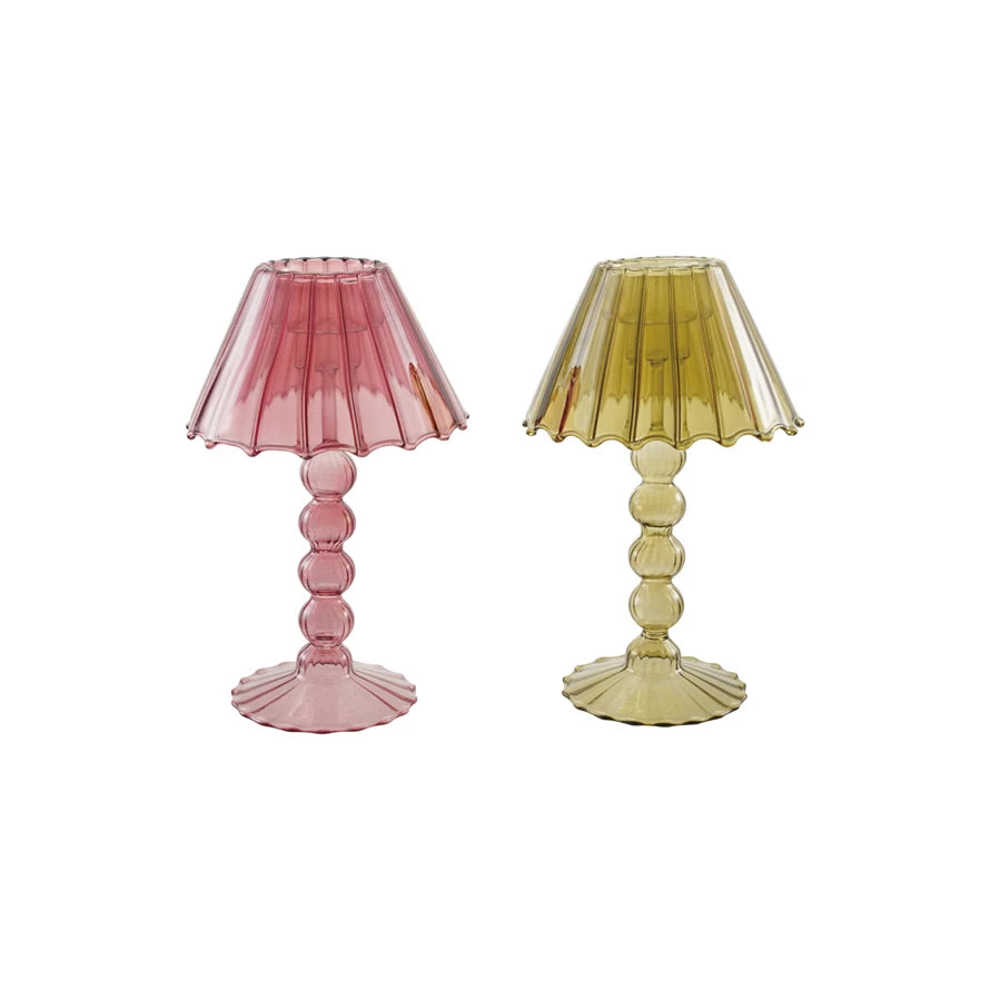 Scalloped Table Candle Holder