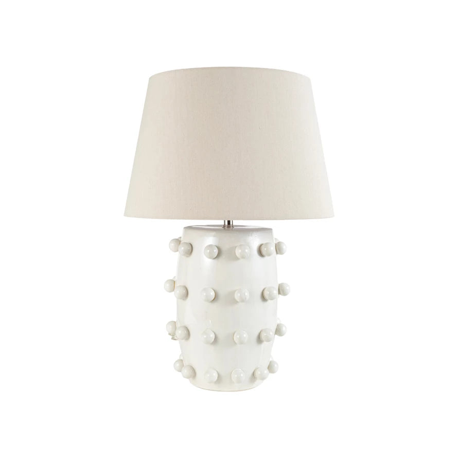 Shoreline Lamp, White/3D Balls