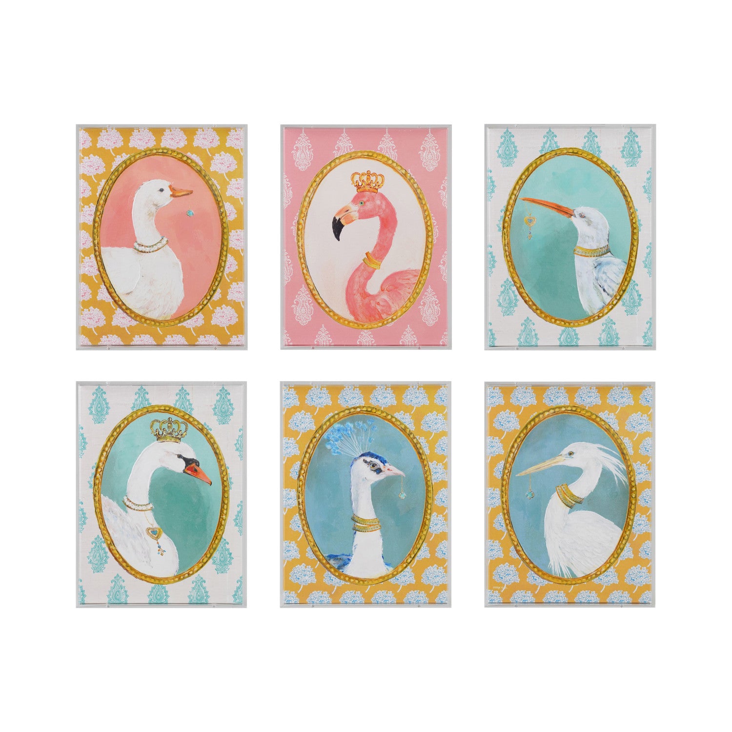 Bird/Jewel Acrylic Box Art