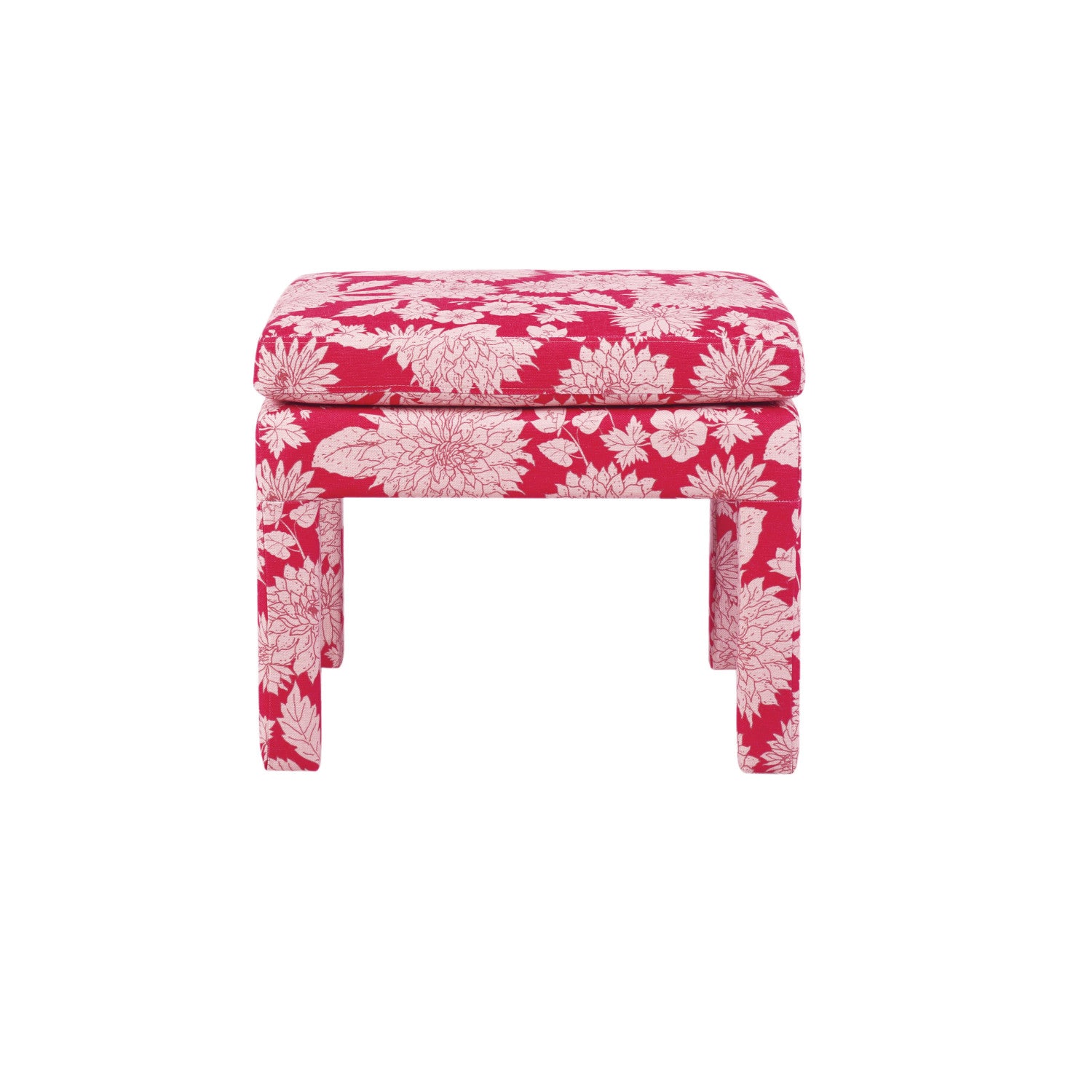 Happy House, Pink Floral Stool