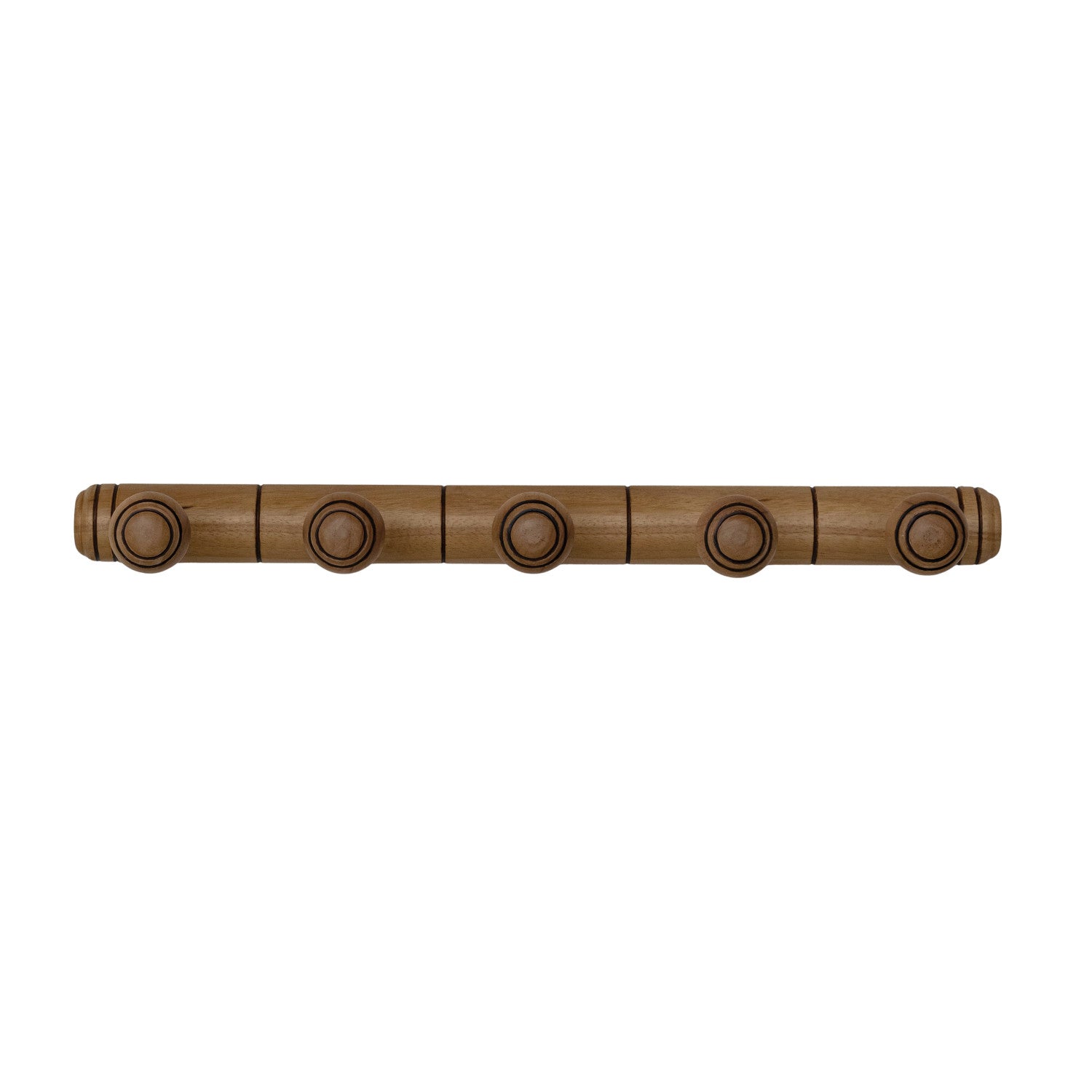 Rubberwood Wall Hook (5 Hook)