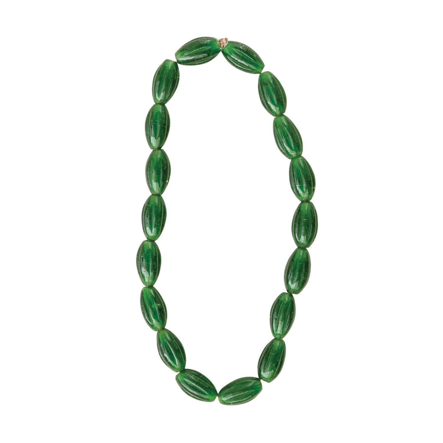 Botanist Glass Beads,Jute Cord