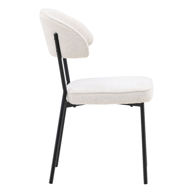 Mira Dining Chair, Cream