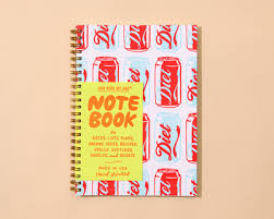 Spiral Notebook, Diet Soda