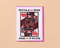 Queen of my Heart Card