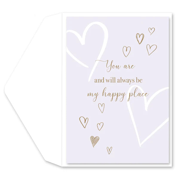 Happy Place Anniversary Card