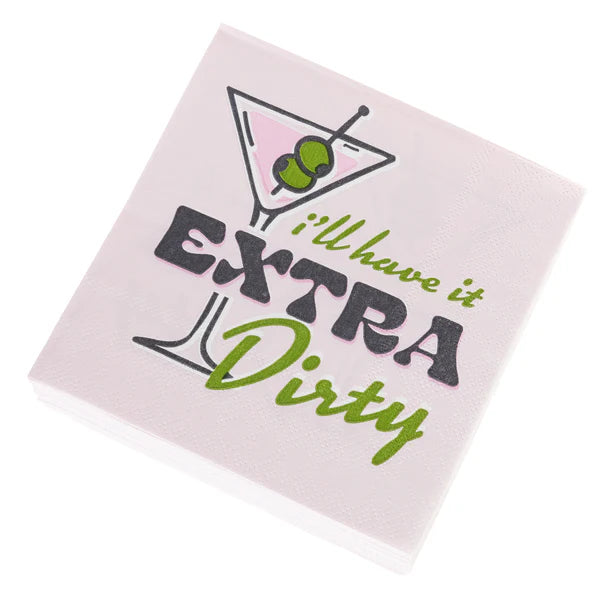 Extra Dirty Cocktail Napkins