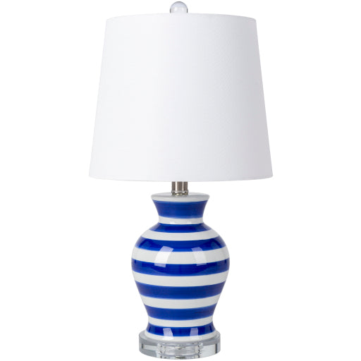 Furneaux Table Lamp - Blue/Wh