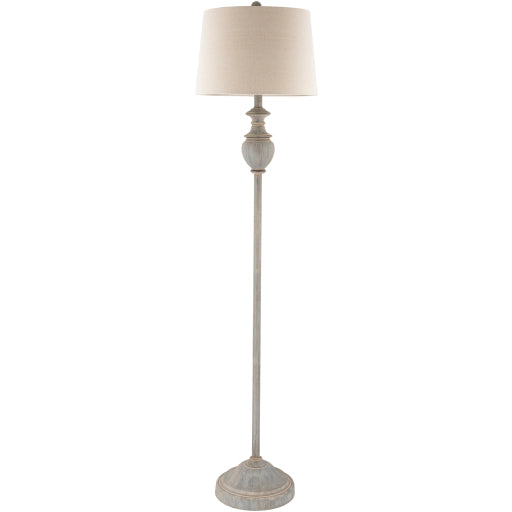 Hadlee Grey Floor Lamp