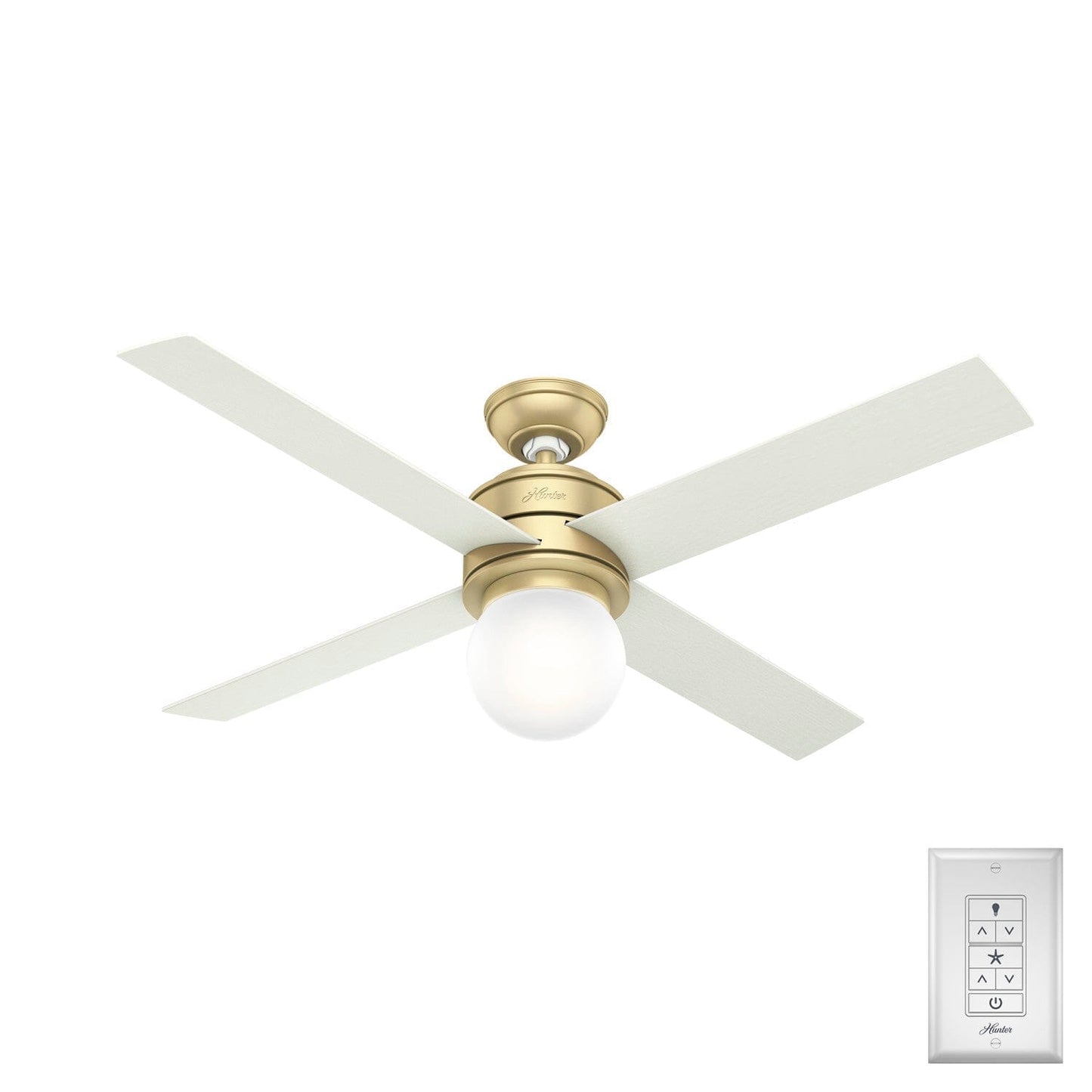 52" Hepburn Fan, Brass