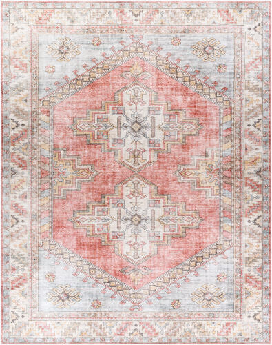 Iris 7'6"x9'6" Rug, Light Pink