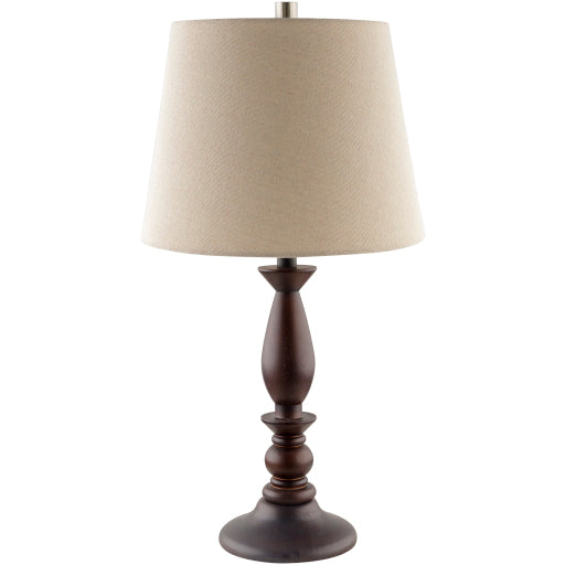 Kauri Table Lamp - Brown