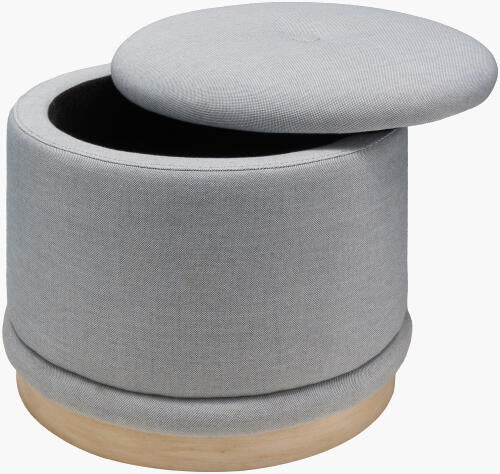 Karley Storage Ottoman, Blue