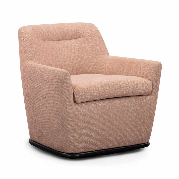 Mado Swivel Chair, Peach